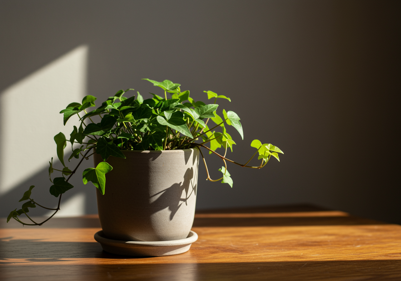 アイビーが茶色くなる原因は水？良かれと思った善意がアダに